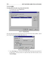 giáo trình học Autocad 2002 tiếng việt phần 10 doc