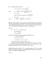 Giáo trình hướng dẫn ứng dụng các bài tập về xác định tốc độ dòng hơi trong áp suất tỏa nhiệt p6 potx