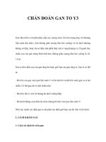 CHẨN ĐOÁN GAN TO Y3 pptx