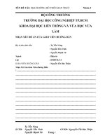 DO AN 2 - Dong Ho Thoi Gian Thuc pptx