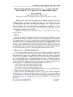 Báo cáo nghiên cứu khoa học: 