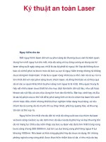 Kỷ thuật an toàn Laser docx