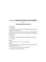 Thiết kế bài giảng vật lý 11 nâng cao tập 1 part 7 ppsx