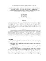 Báo cáo nghiên cứu khoa học: 