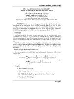 Báo cáo nghiên cứu khoa học: 