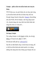 Ginipic - phần mềm tìm kiếm hình ảnh chuyên dụng ppsx