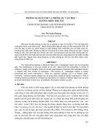 Báo cáo nghiên cứu khoa học: 