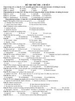 ĐỀ THI THỬ ĐH – CĐ SỐ 5 ppt