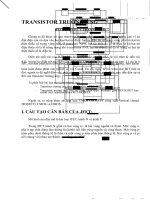 TRANSISTOR TRƯỜNG ỨNG pps