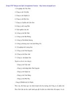 Marketing Mix nhằm mở rộng thị trường chè tại Cty chè Kim Anh - 3 ppsx