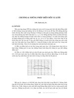 Động lực học chất lỏng tính toán - Chương 6 pot