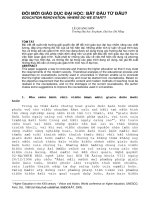 Báo cáo nghiên cứu khoa học: 