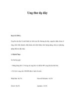 Ung thư dạ dày pps