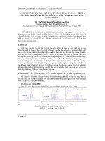 Báo cáo nghiên cứu khoa học: 