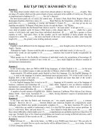 BÀI TẬP THỰC HÀNH ĐIỀN TỪ (1) pps