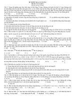 ĐỀ THITHỬ ĐH & CĐ NĂM 2011 Môn thi: VẬT LÍ, khối A T potx