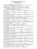 ÔN THI ĐẠI HỌC 2011 MÔN : VẬT LÝ DAO ĐỘNG ĐIỆN TỪ pdf