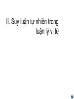 LUẬN LÝ TOÁN HỌC - CHƯƠNG 3 (phần 2) pptx