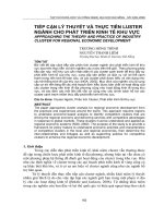 Báo cáo nghiên cứu khoa học: 