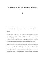 Khế ước xã hội của Thomas Hobbes 1 pdf