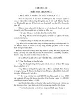 Giáo trình lý thuyết thống kê - Chương 3 docx