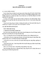 Giáo trình CƠ SỞ KỸ THUẬT CƠ KHÍ - Chương 14 pps