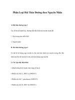 Phân Loại Đái Tháo Đường theo Nguyên Nhân doc