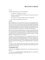 Phân tích số liệu bằng Epi Info 2002 - Phần 2 ppt