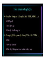 Bài giảng : Xét nghiệm và chẩn đoán bệnh giang mai part 7 ppt