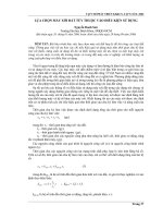 Báo cáo nghiên cứu khoa học: 