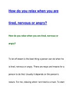 How do you relax potx