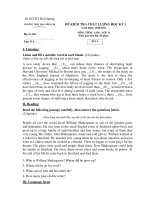 ĐỀ KIỂM TRA CHẤT LƯỢNG HỌC KỲ I MÔN: TIẾNG ANH - TRƯỜNG THPT MẠC ĐĨNH CHI - ĐỀ LẺ doc