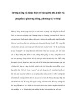 Tương đồng và khác biệt cơ bản giữa nhà nước và pháp luật phương đông, phương tây cổ đại ppsx