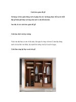 Cách bảo quản đồ gỗ pot