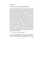 Giáo trình chủ thể kinh doanh - Chương 6 pptx