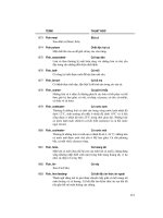 Từ điển THUẬT NGỮ NUÔI TRỒNG THỦY SẢN PHẦN 5 pps