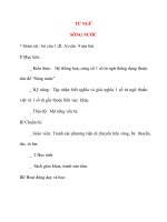 Giáo án lớp 4: TỪ NGỮ SÔNG NƯỚC pps