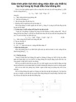 Giáo trình phân tích khả năng nhận diện các thiết bị lọc bụi trong kỹ thuật điều hòa không khí p1 docx