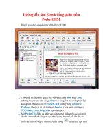 Thủ thuật Windows XP: Hướng dẫn làm Ebook bằng phần mềm PocketCHM pps