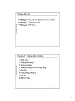 Bài giảng trường điện từ - Chương 3 doc