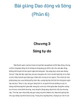 Bài giảng Dao động và Sóng (Phần 6) pptx