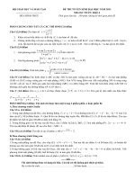 Đề thi toán khối A năm 2011 docx