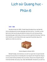 Lịch sử Quang học Phần 6 ppt