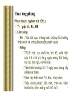 Bài giảng bệnh phong part 7 doc