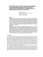 Báo cáo nghiên cứu khoa học: 