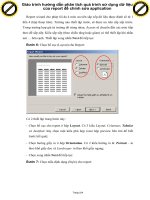 Giáo trình hướng dẫn phân tích quá trình sử dụng dữ liệu của report để chỉnh sửa application p1 pdf