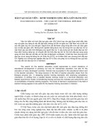 Báo cáo nghiên cứu khoa học: