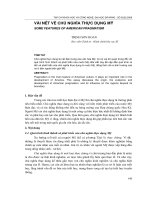 Báo cáo nghiên cứu khoa học: 