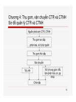 Quản lý chất thải rắn và chất thải nguy hại - Chương 4 doc