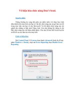 Thủ thuật Windows XP: Vô hiệu hóa chức năng Don’t Send doc